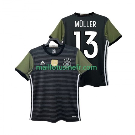 Maillot de Foot Allemagne MULLER 13 2016 Extérieur Retro